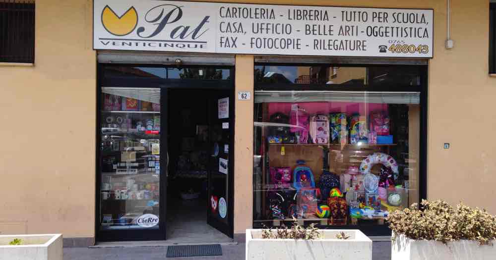 Cartoleria Pat 25