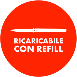 Ricaricabile con refill/cartuccia