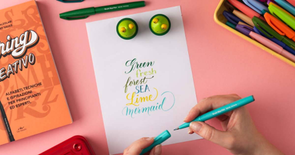 Brush Sign Pen perfetti per il lettering