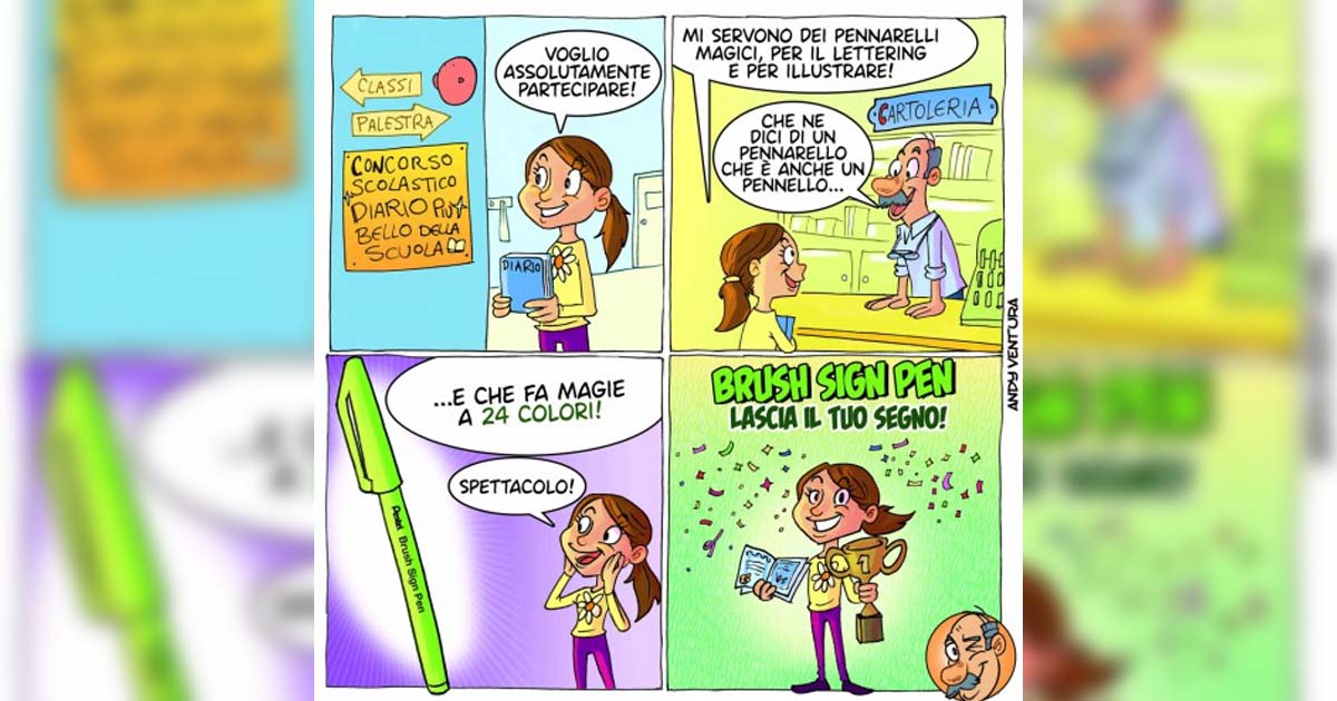 Brush Sign Pen - Colori top e ottima punta