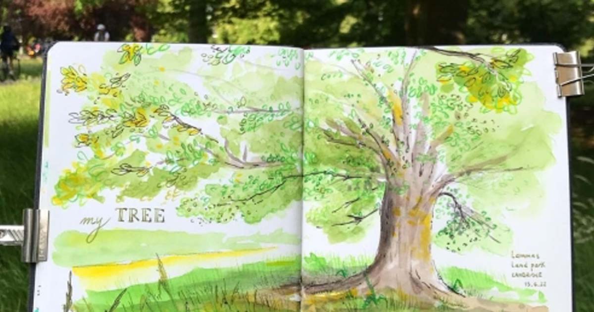 I Colour Brush sono ottimi alleati per fare urban sketching