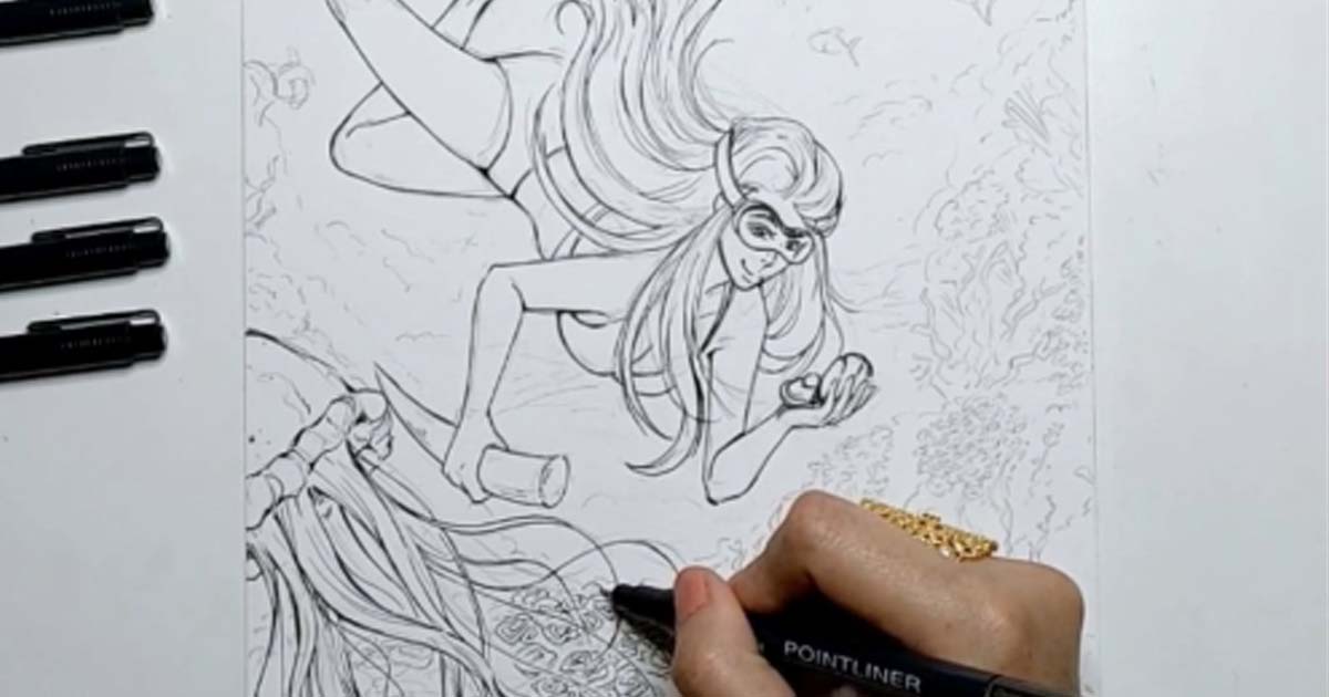 I Pointliner sono gli strumenti giusti per inchiostrare le vostre lineart