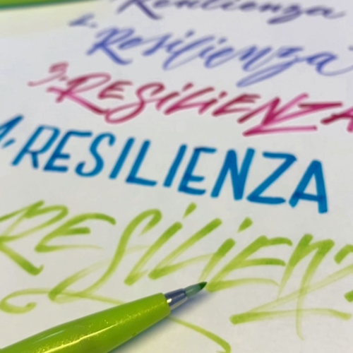Una parola, 5 stili di lettering